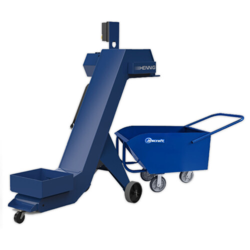 Chip Chute with Chip Cart
