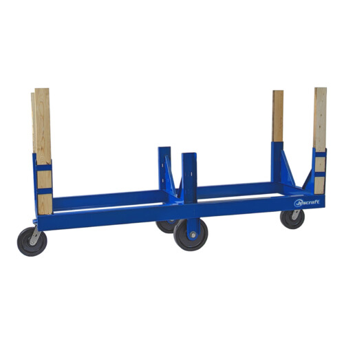Mobile Bar Cart with 2"x4" Wood Stakes