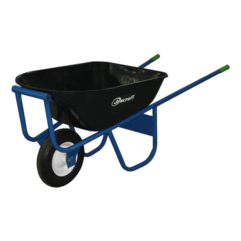 ALLWELDED STEEL WHEELBARROW DUAL WHEEL Jescraft